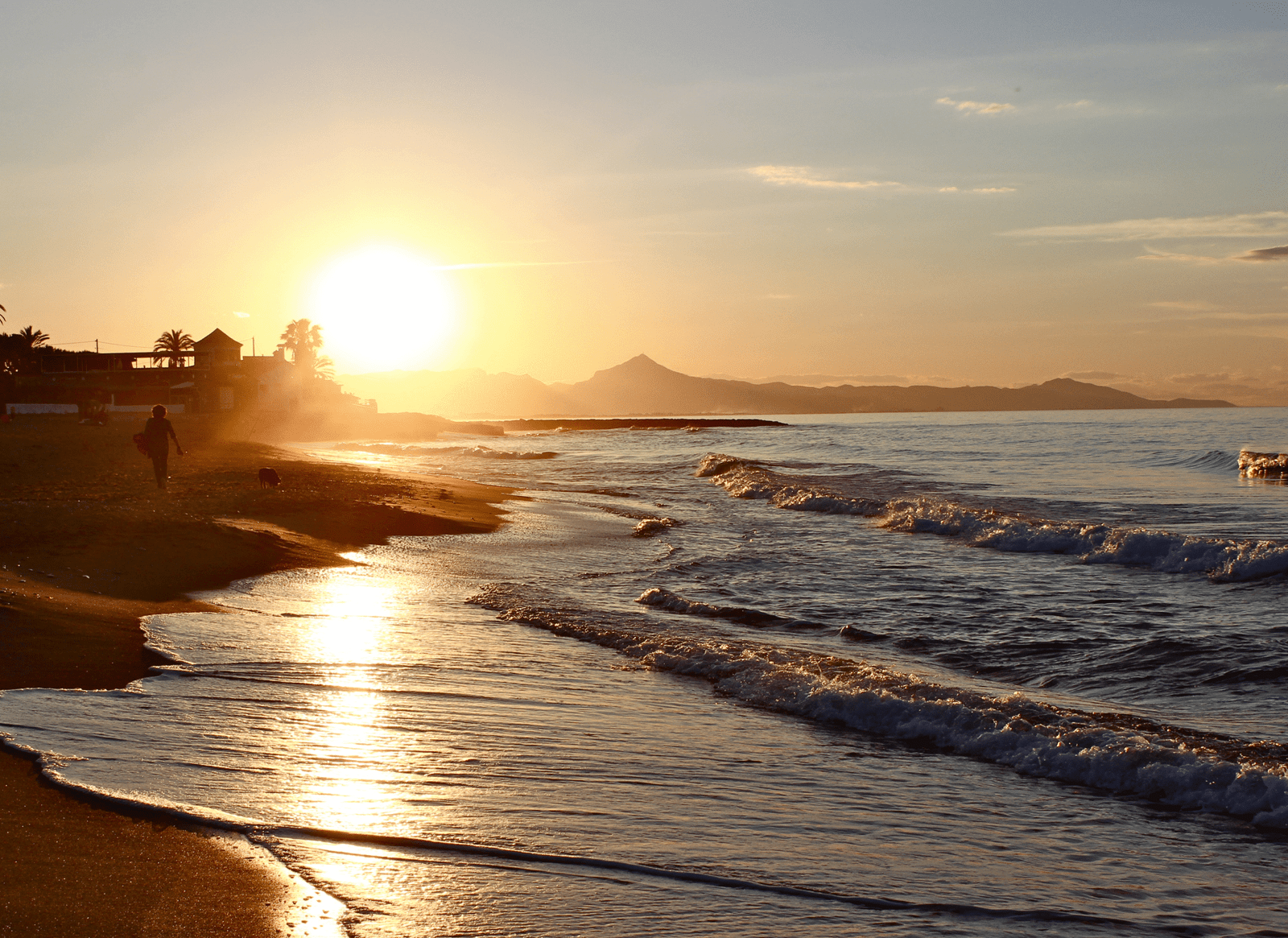 Sunny Costa Blanca beach